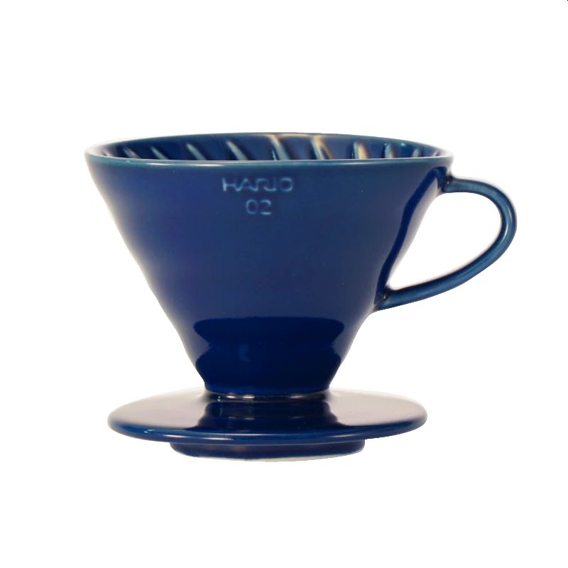 Kaffeefilter V60 Keramik - indigo blau