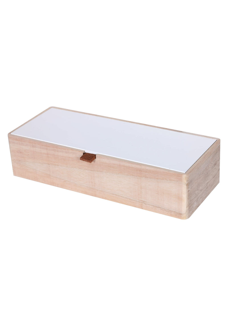 Holzbox - weiß