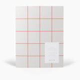 Notizbuch "Karo" L - Light Grey