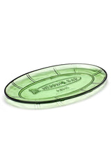 Servierplatte oval Kollektion Fish&Fish - grün
